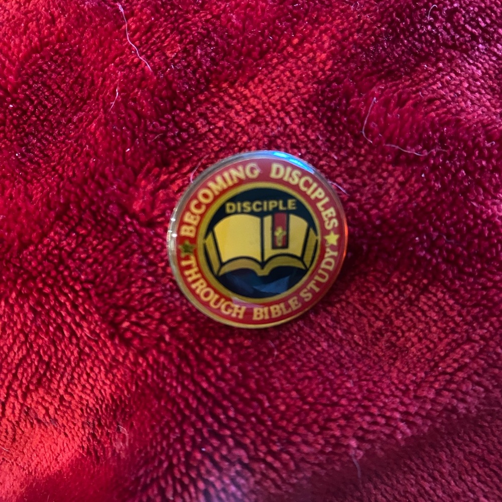 Vintage Disciple Bible Study Pin